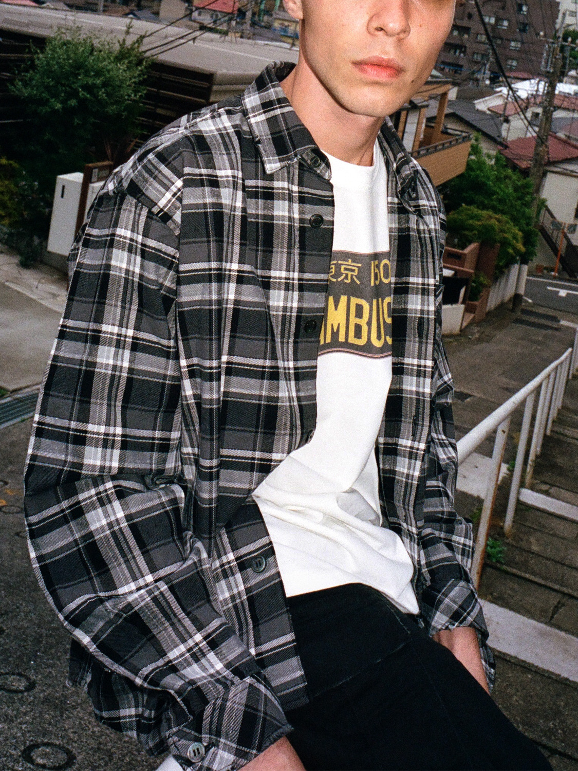 PLATE GRAPHICS T-SHIRT 詳細画像 Black 5