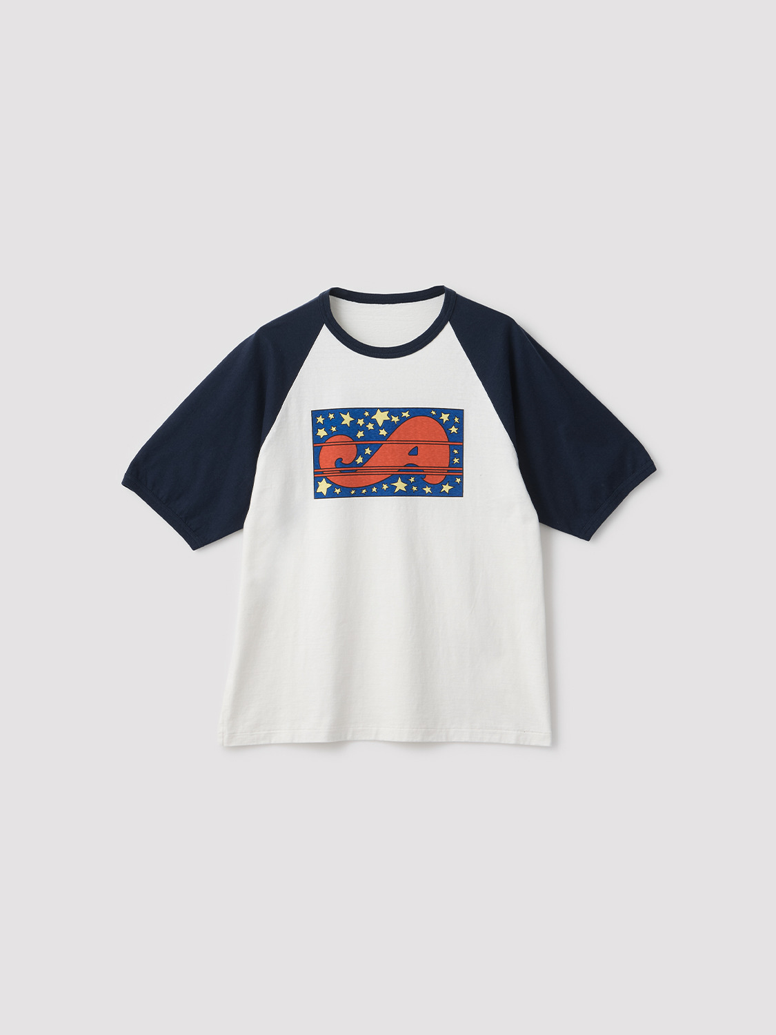 MUSIC T-SHIRT 詳細画像 White&times;blue 1