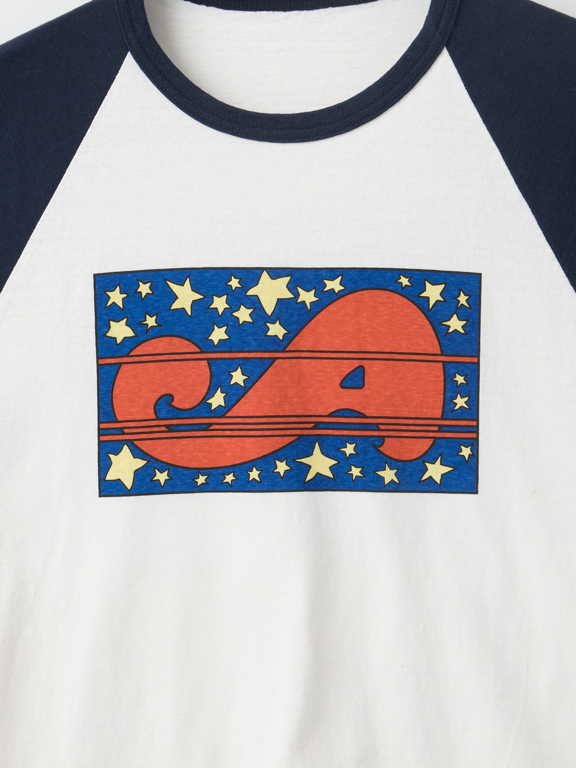 MUSIC T-SHIRT 詳細画像 White&times;blue 3