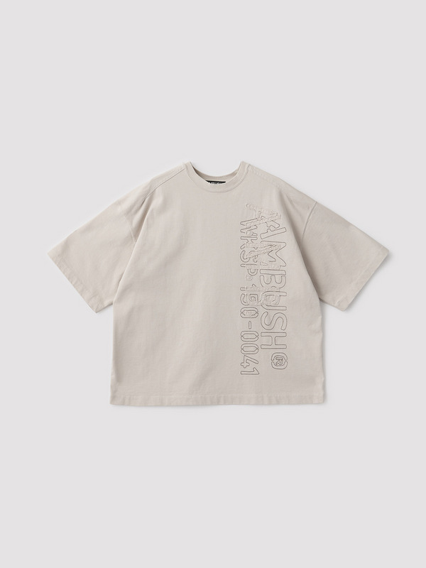 CUTOUT LETTERS T-SHIRT