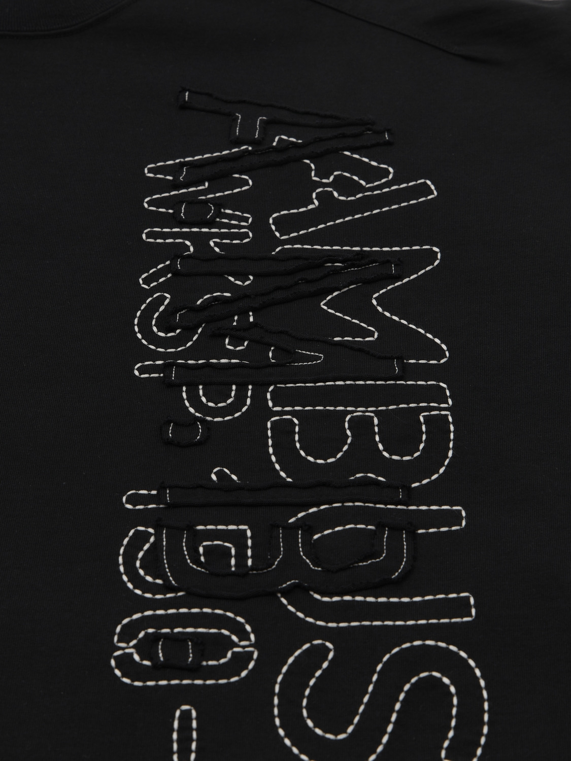 CUTOUT LETTERS T-SHIRT 詳細画像 Black 3