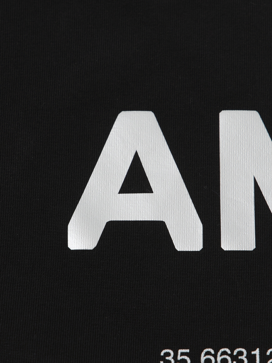 AMB XL LOGO T-SHIRT 詳細画像 Black&times;Silver 4