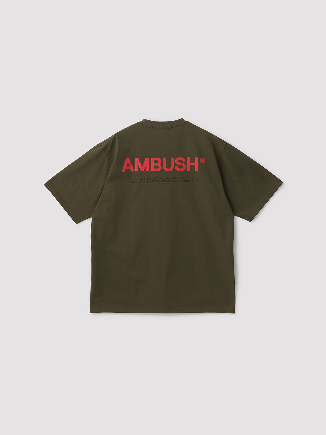 AMB XL LOGO T-SHIRT 詳細画像 Green 1