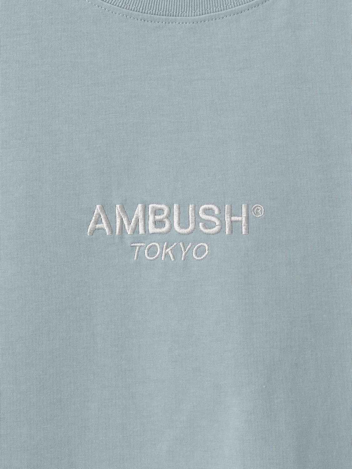 AMB CENTER LOGO T-SHIRT 詳細画像 L.Blue 3