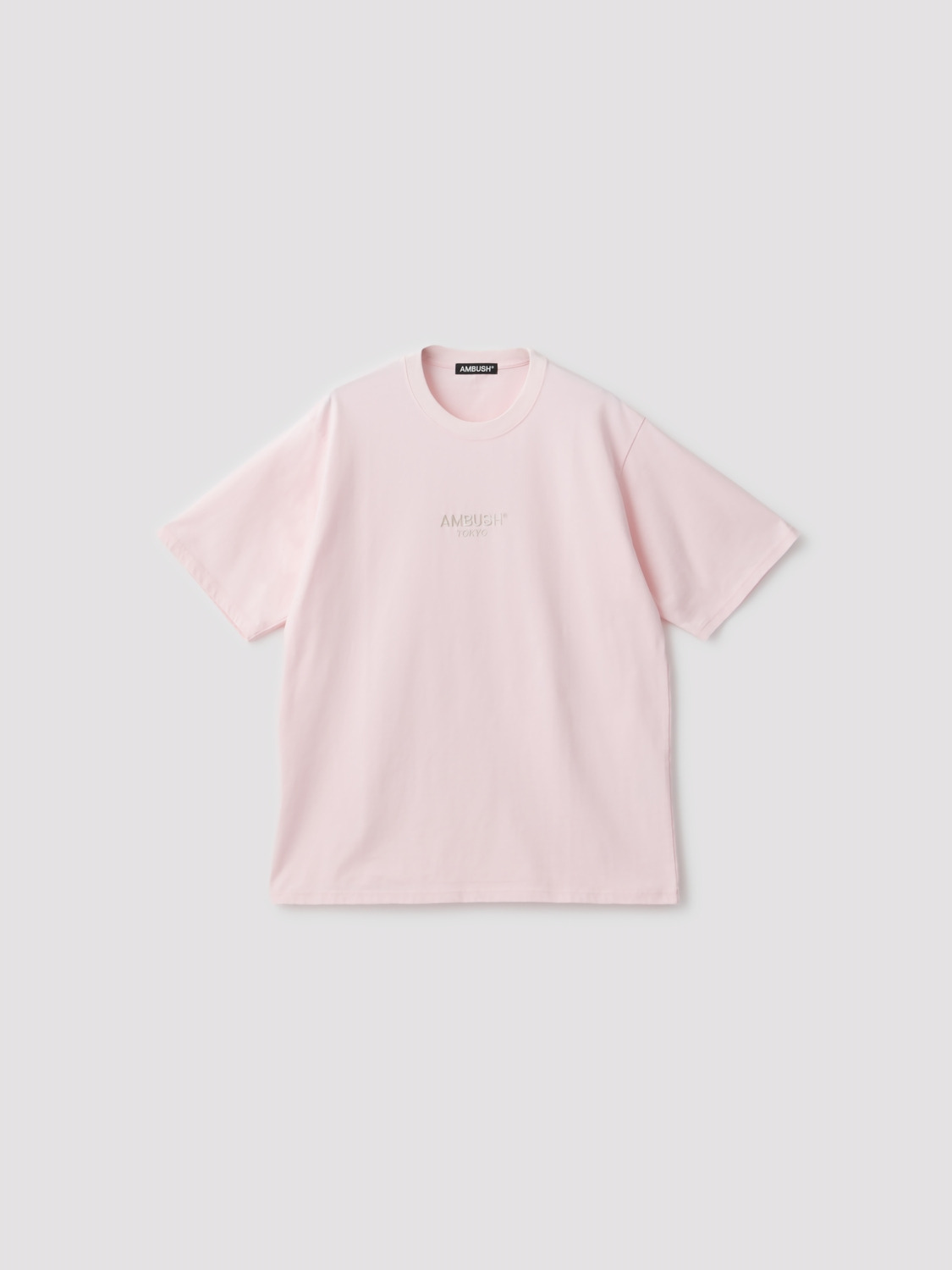 AMB CENTER LOGO T-SHIRT 詳細画像 Pink 1