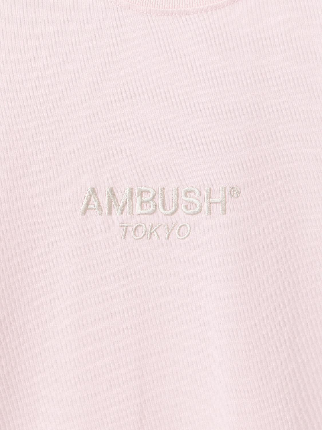 AMB CENTER LOGO T-SHIRT 詳細画像 Pink 3