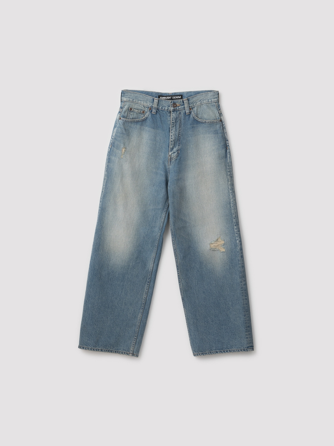 WIDE FLARE FIT DENIM PANTS Indigo 詳細画像 Indigo 1