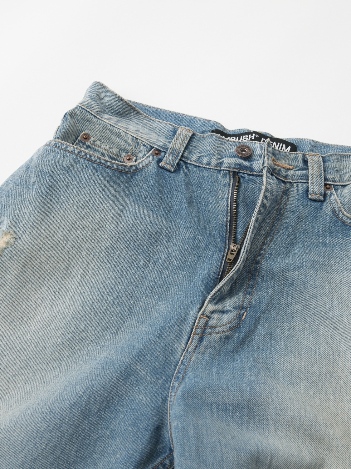 WIDE FLARE FIT DENIM PANTS Indigo 32 詳細画像 Indigo 3