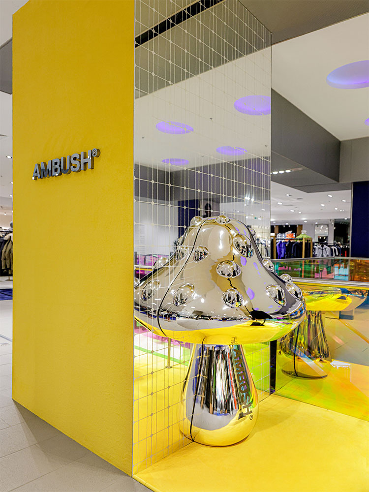 AMBUSH® 2022年春夏ポップアップストアをグローバル展開