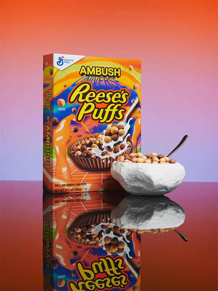 AMBUSH® x REESE'S PUFFS: 朝食の未来
