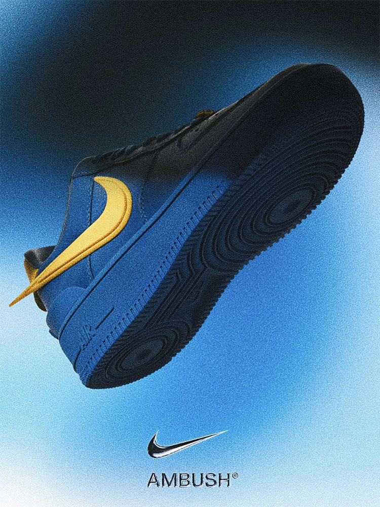 NIKE AIR FORCE 1 x AMBUSH® でテレポート。