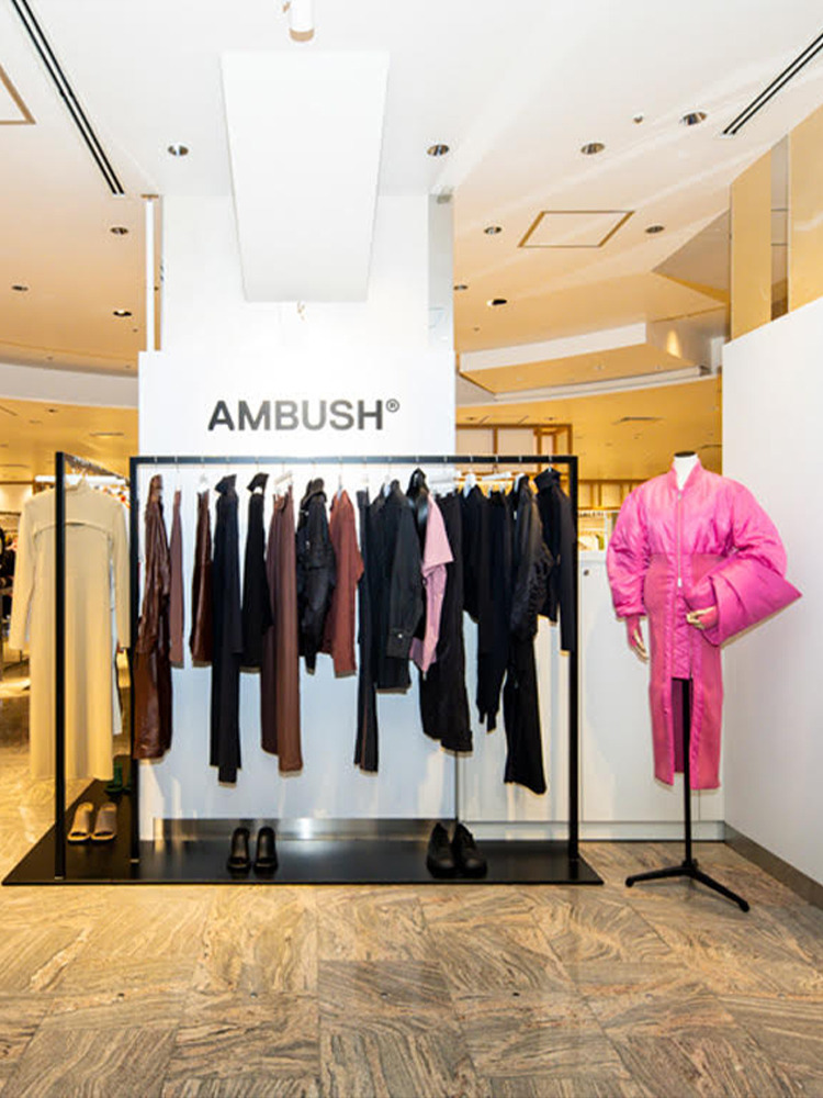 AMBUSH®︎のポップアップストアが伊勢丹新宿店に登場