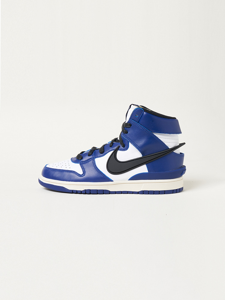 NIKE x AMBUSH DUNK HIGH in DEEP ROYAL BLUE  